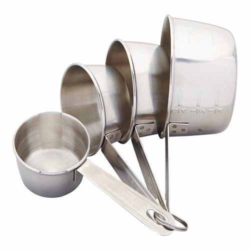 Good Cook - 19850 - Stainless Steel Silver Measuring Set