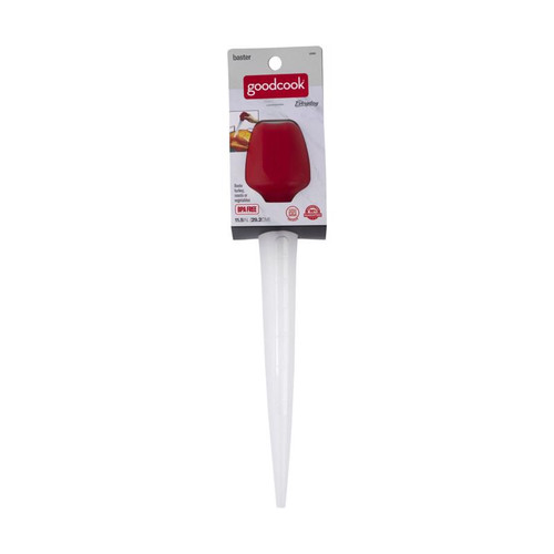 Good Cook - 10800 - 11-1/2 in. L Red Plastic Baster