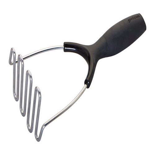 Good Cook - 20442 - Touch Silver/Black Stainless Steel Potato Masher