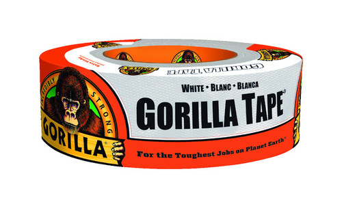 Gorilla - 6010002 - 1.88 in. W x 10 yd. L Tape White