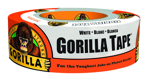 Gorilla - 6025001 - 1.88 in. W x 30 yd. L White Duct Tape