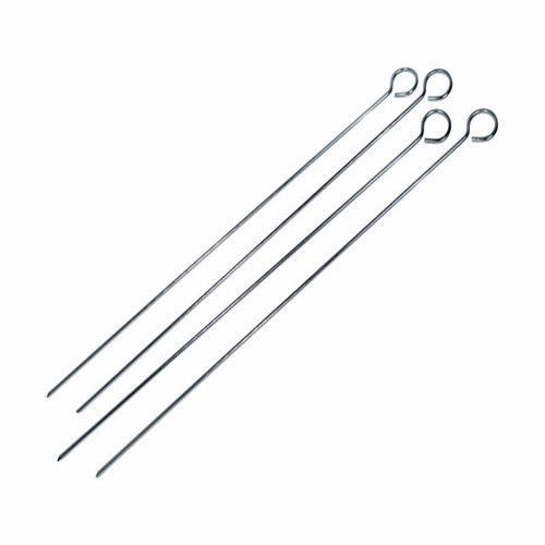 Grill Mark - 12151 - 18 in. L Silver Stainless Steel BBQ Skewers