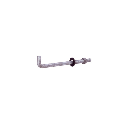 Grip-Rite - 128GAB50 - 1/2 in. Dia. x 8 in. L Steel Hook Head Anchor Bolts - 50/Pack