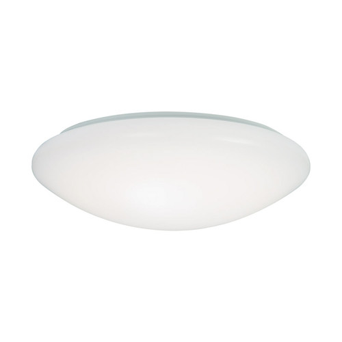 Halo - FM9WRCCR - Metalux 3.4 in. H x 9 in. W x 9 in. L White LED Ceiling Light