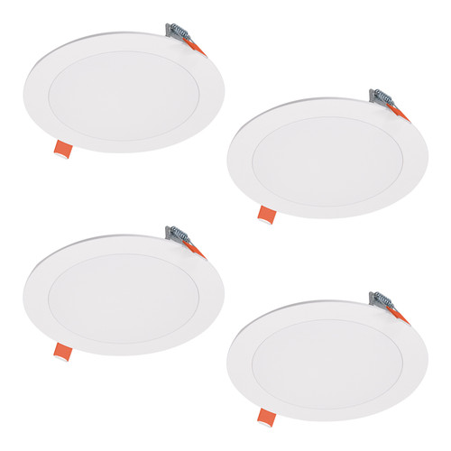 Halo - HLBSL6099FS354P - HLB Lite Matte White 6 in. W LED Recessed Direct Mount Light Trim 12.6 watt