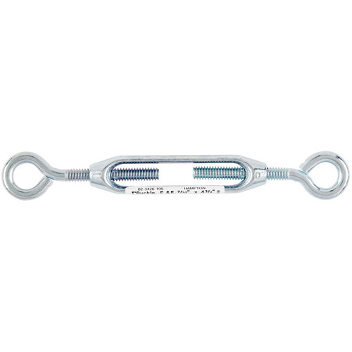 Hampton - 02-3426-105 - Zinc-Plated Aluminum/Steel Turnbuckle 120 lb.