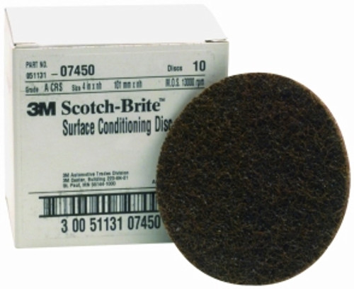 3M - 07450 - Scotch-Brite Surface Conditioning Disc 4 in x NH A CRS