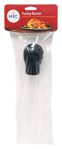 Harold Import - 43794 - 2.5 in. W x 11 in. L Clear Plastic Baster