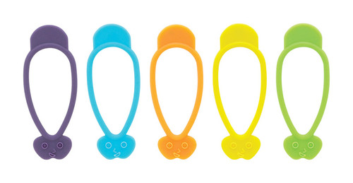 Harold Import - 43729 - Assorted Silicone Bag Ties