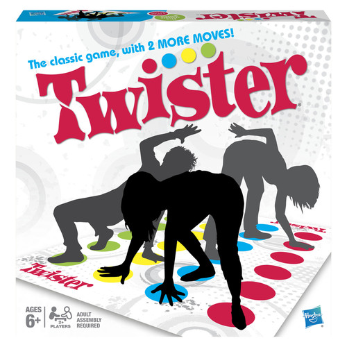 Hasbro - HSB98831 - Twister Game 2/pc.