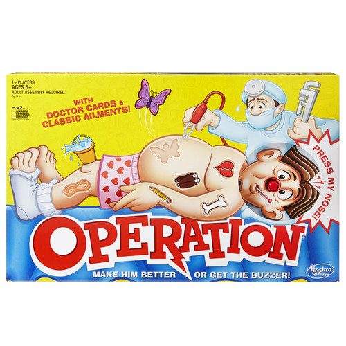 Hasbro - HSBB2176 - Operation Game 34/pc.