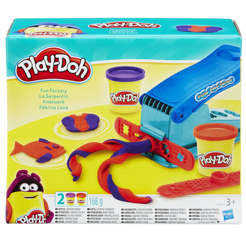 Hasbro - HSBB5554 - Play Doh Fun Factory Set Multicolored