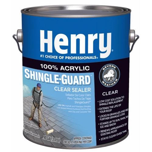 Henry - HE612046 - 612 Shingle-Guard Clear Acrylic Shingle Sealer 1 gal.