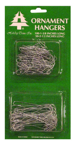 Holiday Trims - 3927000 - Silver Ornament Hooks Miscellaneous Indoor Christmas Decor