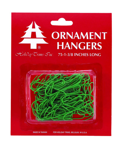 Holiday Trims - 3928000 - Green Ornament Hooks Miscellaneous Indoor Christmas Decor