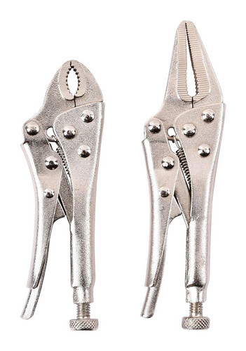 Home Plus - AC2014204 - 4-3/4 in. Carbon Steel Two Piece Locking Pliers Set