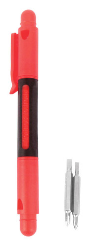 Home Plus - 462661 - 3/pc. Flat/Phillips 4-in-1 Pocket Screwdriver