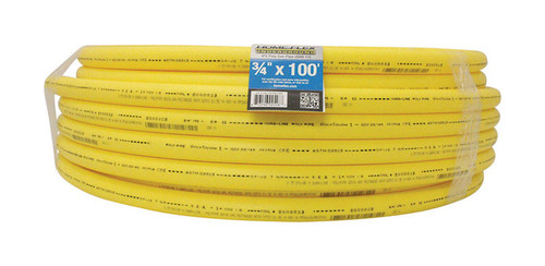 Home-Flex - 19-0711100 - Polyethylene Pipe 3/4 in. Dia. 100 ft. Plain End 80 psi