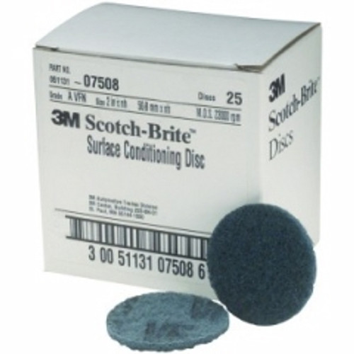 3M - 07508 - Scotch-Brite Surface Conditioning Disc, 2 inch, Very Fine