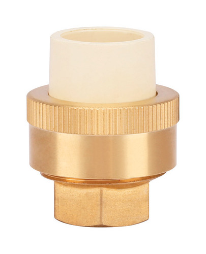 Homewerks - 546-12-58-B - Schedule 40 1/2 in. Compression x 1/2 in. Dia. FIP CPVC/Brass Adapter