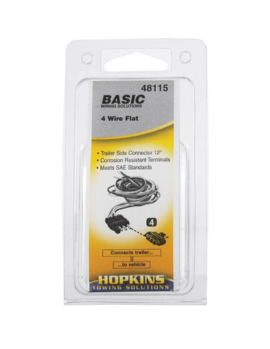 Hopkins - 48115 - 4 Flat Trailer Connector 12 in.