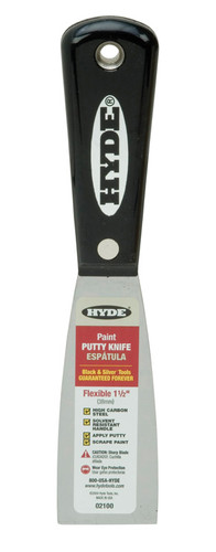 Hyde - 2100 - 1-1/2 in. W High-Carbon Steel Flexible Putty Knife