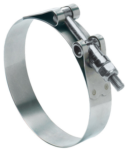 Ideal - 300100325553 - Tridon 3-1/4 in. 3-9/16 in. 325 Silver Hose Clamp Stainless Steel Band T-Bolt