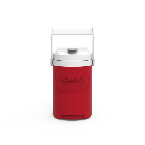 Igloo - 31379 - Laguna Beverage Cooler 1 gal. Red/White