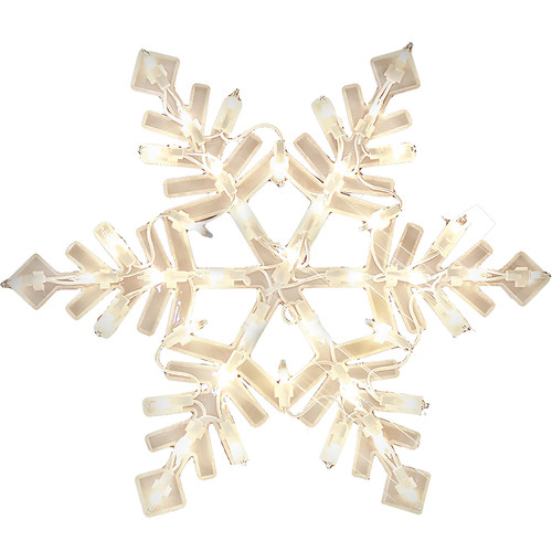 Impact Innovations - 94999 - 17 in. Hanging Decor Snowflake Silhouette