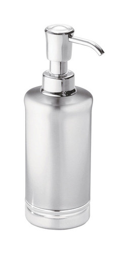 InterDesign - 76350 - Chrome Silver Stainless Steel Soap Dispenser