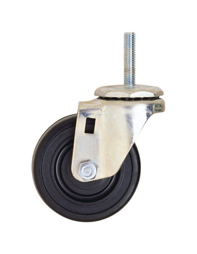 InterMetro - L3RBL - 3 in. Dia. Swivel Hard Rubber Caster 300 lb. - 1/Pack