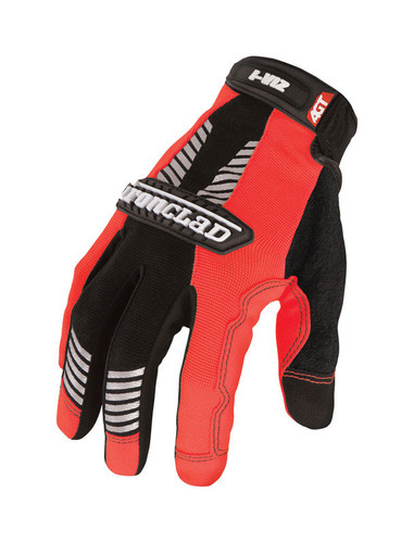 Ironclad - IVO2-04-L - Universal Synthetic Leather Safety Gloves Orange Large 1