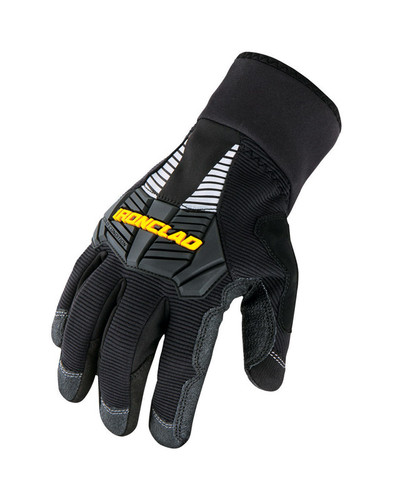 Ironclad - CCG2-03-M - Medium Synthetic Leather Cold Weather Black Gloves