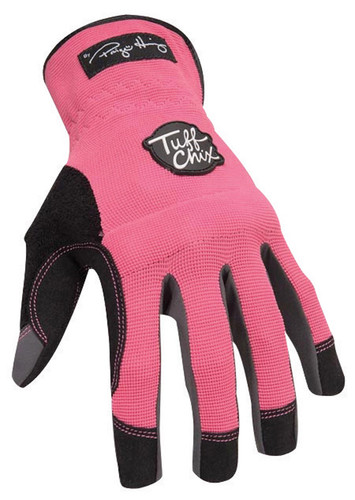 Ironclad - TCX-23-M - Women's Synthetic Leather Work Gloves Pink Medium 1 pair