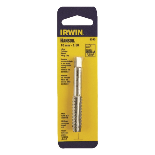 Irwin - 8340 - Hanson High Carbon Steel Metric Plug Tap 10mm-1.50 1/pc.