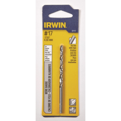 Irwin - 81117 - 2-3/16 in. x 3-3/8 in. L High Speed Steel Wire Gauge Bit 1/pc.