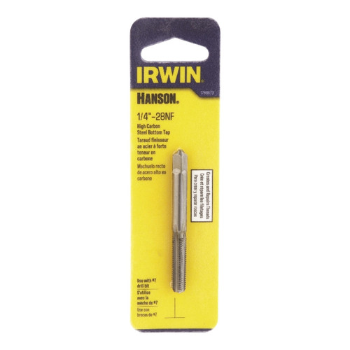 Irwin - 1788673 - Hanson High Carbon Steel SAE Bottom Tap 1/4 in.-28NF 1/pc.