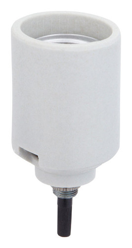 Jandorf - 60578 - Porcelain Medium Base Bottom Turn Knob Socket - 1/Pack