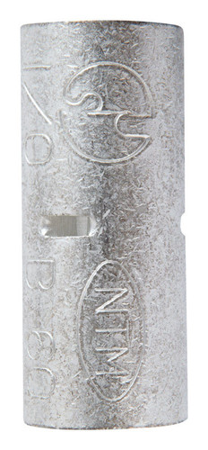 Jandorf - 60761 - 1/0 Ga. Uninsulated Wire Terminal Butt Splice Silver - 1/Pack