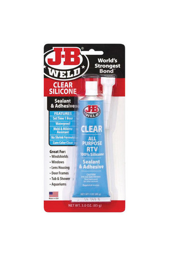 J-B Weld - 31310 - High Strength Silicone Adhesive Sealant Gel 3 oz.