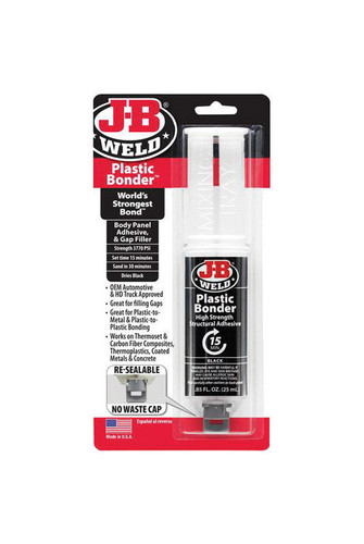 J-B Weld - 50139 - Plastic Bonder High Strength Automotive Adhesive Paste 0.85 oz.
