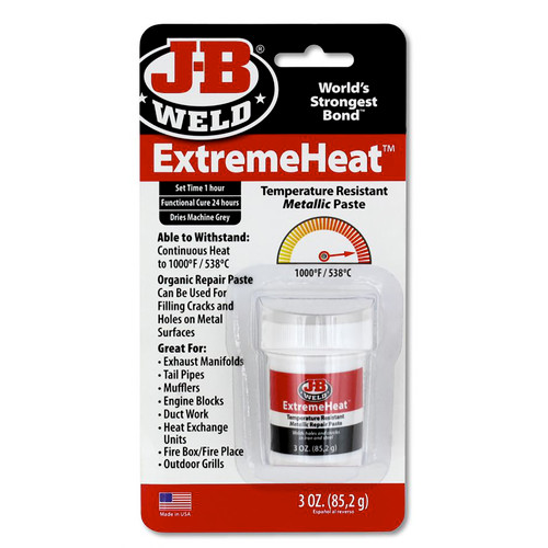 J-B Weld - 37901 - ExtremeHeat High Strength Automotive Adhesive Paste 3 oz.