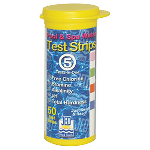 JED - 00-IT490 - Pool Strips Pool Spa Test Strips - 50/Pack