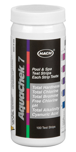 JED - 00-AC493 - Hach AquaChek 7 Test Strips - 100/Pack