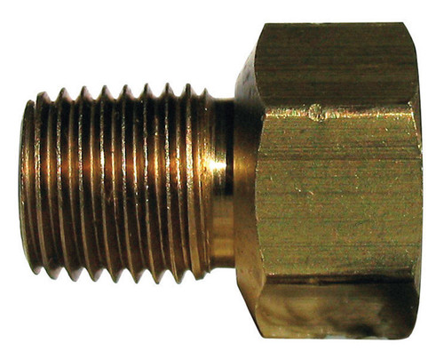 JMF - 4213260 - 1/4 in. Flare x 1/8 in. Dia. Male Brass Inverted Flare Adapter