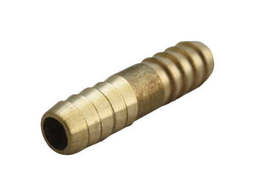 JMF - 4504569 - Brass 1/8 in. Dia. x 1/8 in. Dia. Coupling - 1/Pack Yellow