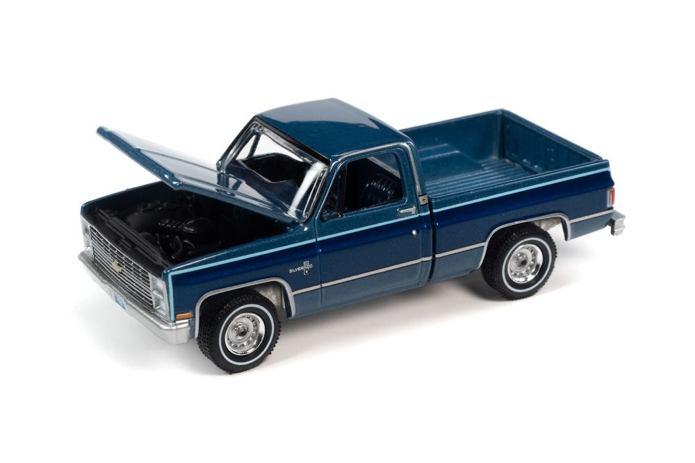1984 Chevy Silverado 10 Fleetside, Light Blue Poly - Auto