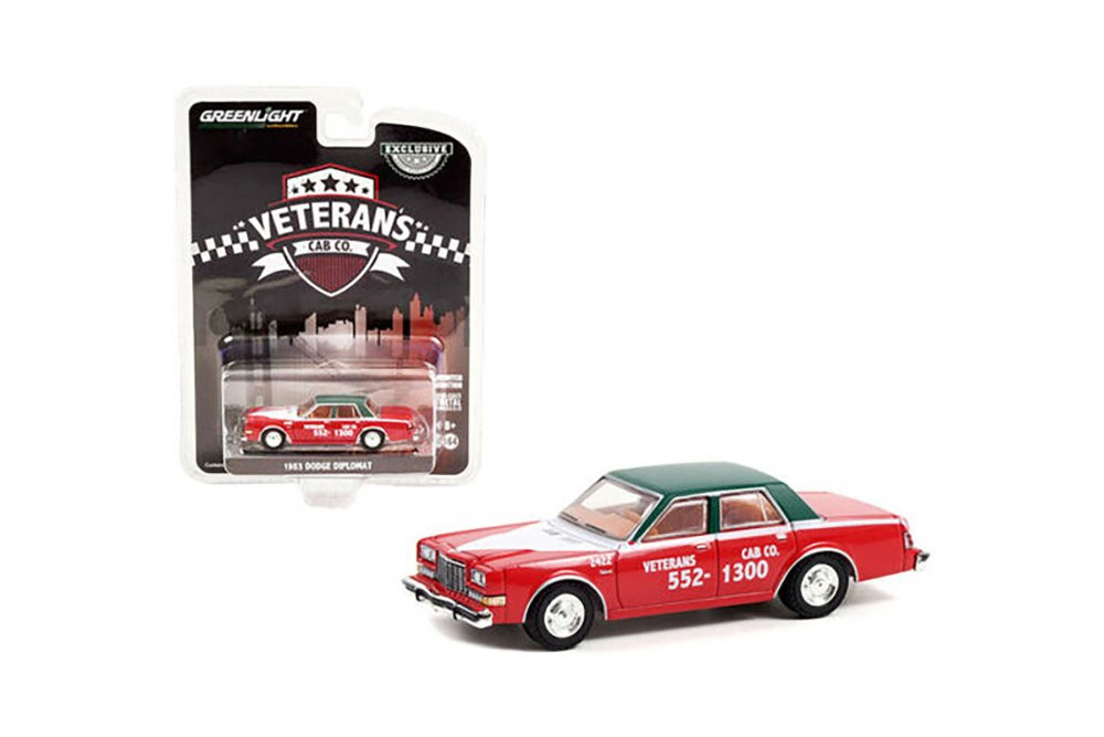 1983 Dodge Diplomat - Veteran's Cab Co, Red w/Matte Green