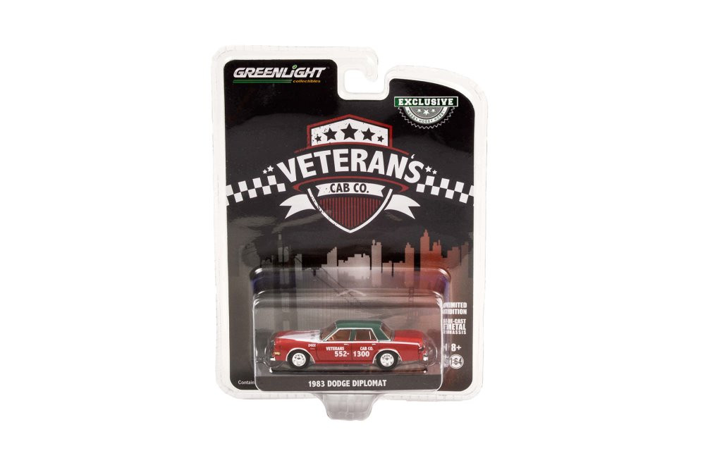 1983 Dodge Diplomat - Veteran's Cab Co, Red w/Matte Green