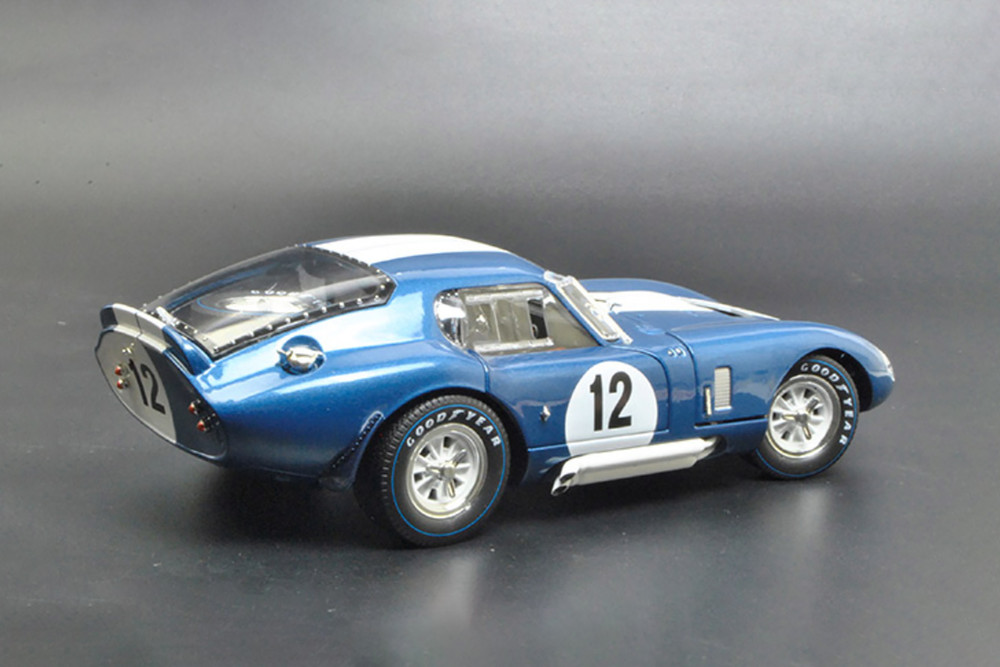 1965 Shelby Cobra Daytona Coupe #12 w/ Shelby Collectibles SC146BU 1/18 scale Diecast Model Toy Car